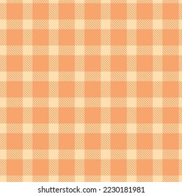 Orange Minimal Plaid textured seamless pattern for fashion textiles and graphics