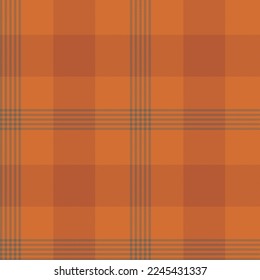 Orange Minimal Plaid textured seamless pattern for fashion textiles and graphics