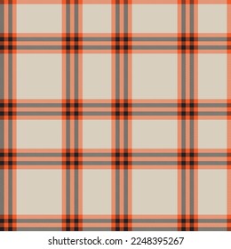 Orange Minimal Plaid textured seamless pattern for fashion textiles and graphics