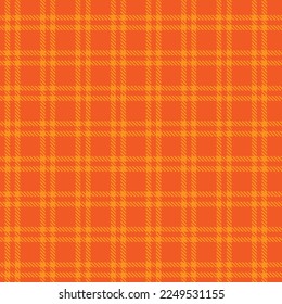 Orange Minimal Plaid textured seamless pattern for fashion textiles and graphics