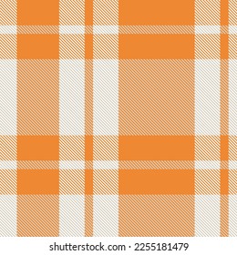 Orange Minimal Plaid textured seamless pattern for fashion textiles and graphics