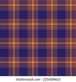 Orange Minimal Plaid texturizado patrón sin costura para textiles y gráficos de moda