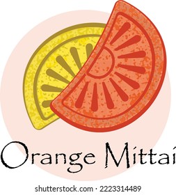 Orange mittai (candy), A popular sweet in India especially in the southern side
