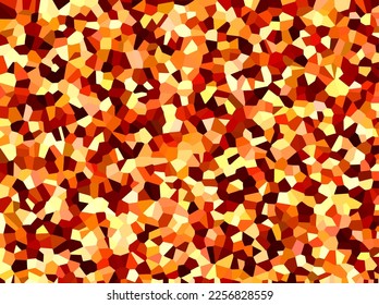 Orange modern abstract polygon background. Colorful polygonal wallpaper design.