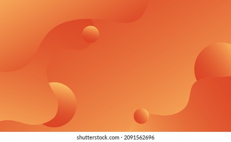 Orange Fondo de color líquido moderno. Decoración para la web de plantillas, pancartas, afiches 