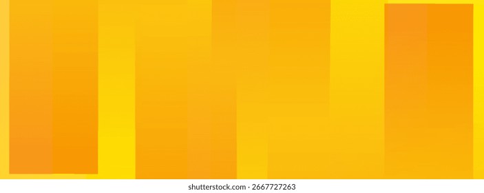 ModFlat Simples Atmosférica Simples Amarelo Gradiente Fundo da bandeira. Vetor Eps10