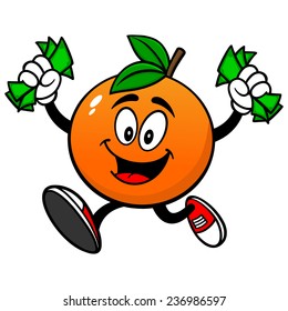 Orange with Money