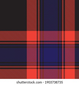 Orange Ombre Plaid textured seamless pattern suitable for fashion textiles and graphics