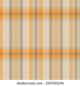 Orange Ombre Plaid textured seamless pattern suitable for fashion textiles and graphics
