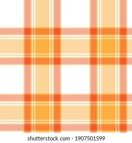 Orange Ombre Plaid textured seamless pattern suitable for fashion textiles and graphics