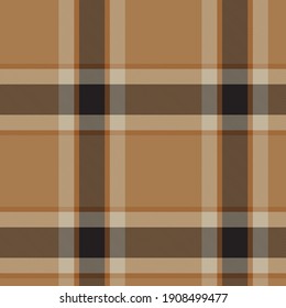 Orange Ombre Plaid textured seamless pattern suitable for fashion textiles and graphics