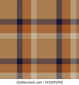 Orange Ombre Plaid textured seamless pattern suitable for fashion textiles and graphics