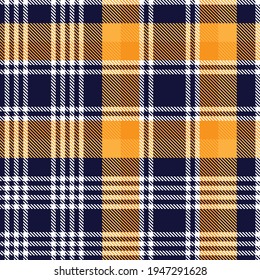 Orange Ombre Plaid textured seamless pattern suitable for fashion textiles and graphics