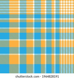 Orange Ombre Plaid textured seamless pattern suitable for fashion textiles and graphics