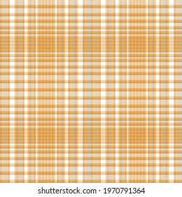 Orange Ombre Plaid textured seamless pattern suitable for fashion textiles and graphics