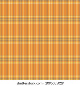 Orange Ombre Plaid textured seamless pattern suitable for fashion textiles and graphics