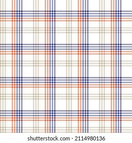 Orange Ombre Plaid textured seamless pattern suitable for fashion textiles and graphics