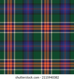 Orange Ombre Plaid textured seamless pattern suitable for fashion textiles and graphics