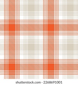 Orange Ombre Plaid textured seamless pattern suitable for fashion textiles and graphics