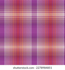 Orange Ombre Plaid textured seamless pattern suitable for fashion textiles and graphics