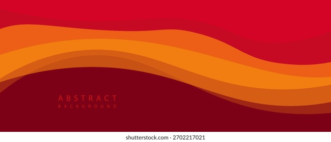 Laranja papel abstrato linhas de fundo textura design vetor
