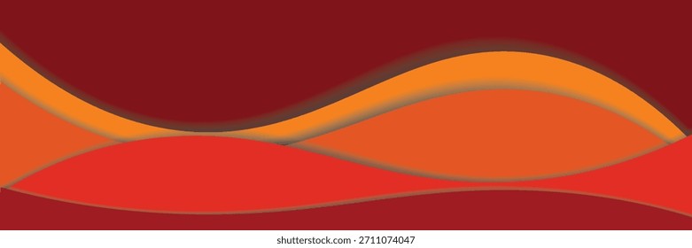 Papel laranja abstrato fundo linhas textura design vetor fundo