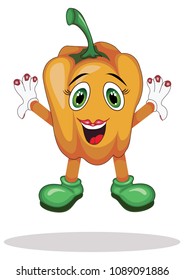 Orange Paprika, Bell Pepper