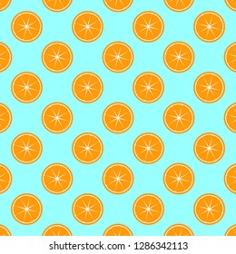 Orange pattern background vector