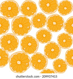 orange pattern - illustration