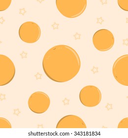 orange pattern on sweet orange background