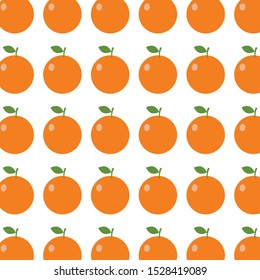 orange pattern on a white background
