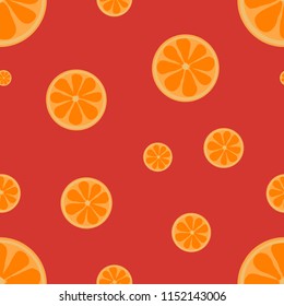 orange pattern, seamless background can use for design, orange wallpaper, vector.
