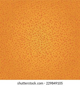 Orange Peel Texture Vector Background 