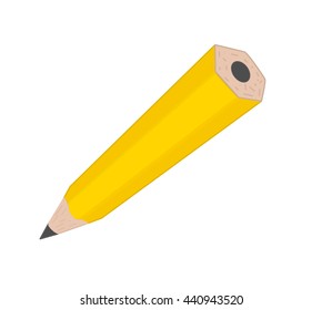 Orange pencil