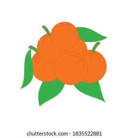 Orange Pile illustration Design Slice Part 