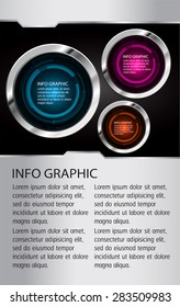 orange pink blue Web Design Website Elements Template for graphic internet. text box. label. infographics. metal. card. text box label. banner. Brochures. silver