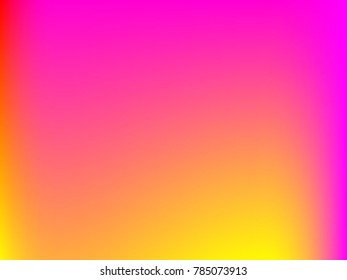 Orange and pink gradient color background. Foil rainbow texture. It can use as wallpaper and web design with a soft gradient. . Creative neon template for banner. Image.