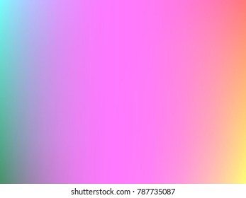 Orange and pink gradient color background. Foil rainbow texture. It can use as wallpaper and web design with a soft gradient. . Creative neon template for banner. Image.