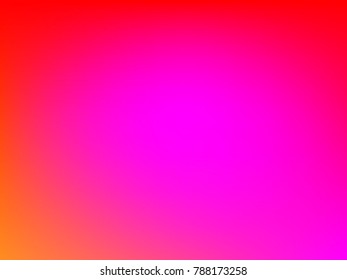 Orange and pink gradient color background. Foil rainbow texture. It can use as wallpaper and web design with a soft gradient. . Creative neon template for banner. Image.