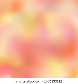 Orange pink with yellow blurred abstract background. Great as a background for a poster, web pages, gift wrapping design, any printed materials, advertising, or other design. 