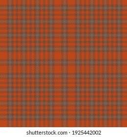 Orange Plaid, checkered, tartan seamless pattern suitable for fashion textiles and graphics