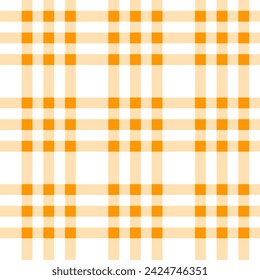 Orange plaid pattern background. plaid pattern background. plaid background. Seamless pattern. for backdrop, decoration, gift wrapping, gingham tablecloth, blanket