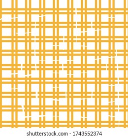 orange plaid textured abstract seamless repeat vector pattern