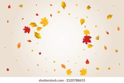 Fondo transparente de Vector de planta naranja. Hermosa Plantilla de follaje. Ilustración floral de vuelo dorado. Diseño.