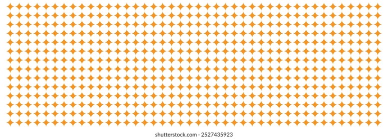 Orange polka pattern. Polka Seamless pattern of orange polka dots with white background. Abstract small polka dot pattern.