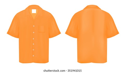 Orange Polo Shirt