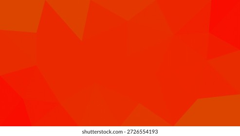 Orange polygonalen abstrakten Hintergrund Geometrischer Origami-Stil mit 3D-Illustration