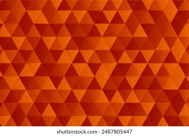 orange polygonal background vector free