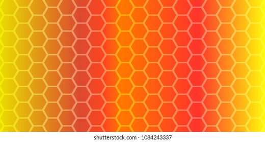 Orange polygonal illustration vector background. Geometric background in Origami style with gradient. Triangular design for your business card, banner, wallpaper. Creative Design Templates.