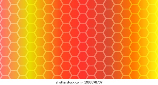 Orange polygonal illustration vector background. Geometric background in Origami style with gradient. Triangular design for your business card, banner, wallpaper. Creative Design Templates.